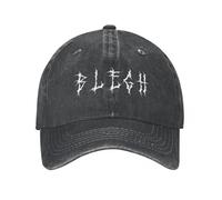 OAUMJIIL Blegh Heavy Metal Divertido Metalcore Deathcore Death Metal Cantante Metalhead Gorras de béisbol Sombreros de Mezclilla Casquette Baseball Sombrero de Vaquero