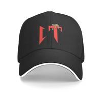 OAUMJIIL CT Corridos Tumbas Gorras de Béisbol Moda Corridos Lying Logo Gorras de sándwich Perezoso Sombrero de papá Ajustable Unisex
