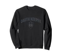 OAuth Keeper Ciberseguridad TI Humor Diseño Sudadera
