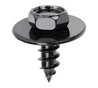 OAUTOO 30pcs M6.1-2.6 X 15.5mm Fender Liner Tornillo debajo de la cubierta para Toyota 90159-60496