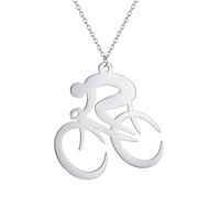 OAUWKEIY Collar colgante Collar de ciclismo joyería personalidad creatividad diseño punk joyería unisex collar colgante de moda Joyas