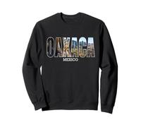 Oaxaca Ciudad de México State Travel Holiday Vintage Retro Style Sudadera