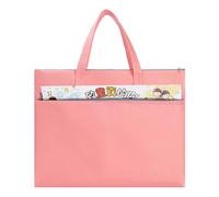 Oaygat 2 fundas de arte tamaño A3, bolsa de transporte para artistas, carpeta de pintura, impermeable, para llevar a la mesa de dibujo, bolsa de transporte, Pink, 47 x 36cm (A3 size), Funda tipo