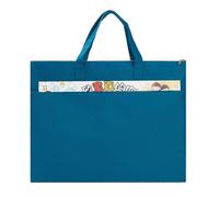 Oaygat 2 fundas de arte tamaño A3, bolsa de transporte para artistas, carpeta de pintura, impermeable, para llevar a la mesa de dibujo, bolsa de transporte, azul zafiro, Funda tipo cartera de arte A3