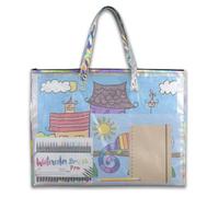 Oaygat Bolsa de almacenamiento para tablón de anuncios, bolsa de gráfico de arte, bolsa impermeable con asa organizadora de pósteres, funda de transporte para obras de arte, funda para póster y arte,