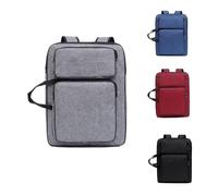 Oaygat Carpeta tipo cartera de arte tamaño A3, impermeable, para almacenamiento de obras de arte, portátil, para dibujo, mochila grande, bloc de bocetos, organizador de almacenamiento, bolsa de