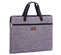 Oaygat Funda tipo cartera de arte tamaño A3 para artistas, estuche de transporte, bolsa para tablero de dibujo de artistas, bolsa de transporte con asas, carpeta de pintura, cuaderno de bocetos, bolsa