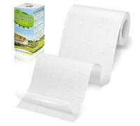 OAZ Cinta transparente impermeable de 4 x 79 pulgadas, cinta autoadhesiva para reparación de toldos de caravana, kit de parches de equipo para exteriores, para cubierta de barco, tienda de campaña