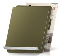 OAZ Parche Adhesivo de Tela, 23x28 cm 2 pièces Exterior Parches de Reparación de Lona, Impermeable Parches para Tela Autoadhesivo para Sofá, Cortina, Toldos, Asiento de Coche, Tumbona, Verde