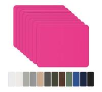 OAZ Parches de Reparación de Nylon Autoadhesivo, 8 pzas 20 x15 cm Parches Chaqueta Plumas, Parche Reparacion Ropa, Parche de Reparación Impermeable, para Tienda de Campaña, Mochila, Rosa