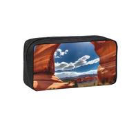 OAZCVBNN Arches National Park - Estuche organizador de papelería con impresión estándar de gran capacidad para oficina, viajes, dormitorio