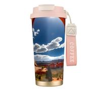 OAZCVBNN Arches National Park - Taza de viaje de acero inoxidable con impresión estándar para café, escuela, camping, picnic