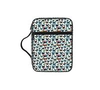OAZCVBNN Bolsa de almacenamiento de la Biblia con estampado de mariposa y violonchelo, religioso, impermeable, regalo cristiano, para hombres y mujeres, accesorio de clero
