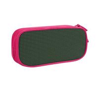 OAZCVBNN Estuche con estampado de árbol de rana de la paz, estuche de almacenamiento para maquillaje, gomas de borrar, bolígrafos, estudiantes, escuela, oficina, multiescena, Pink, Talla única, Juego