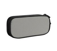 OAZCVBNN Estuche con estampado de plumas de ángel para guardar maquillaje, gomas de borrar, bolígrafos, estudiantes, escuela, oficina, uso multiescena, Black, Talla única, Juego de mochila escolar