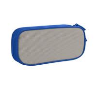 OAZCVBNN Estuche para lápices con impresión de ventaja del cerebro izquierdo y derecho, almacenamiento de maquillaje, gomas de borrar, bolígrafos, estudiantes, escuela, oficina, uso multiescena, Blue