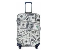 OAZCVBNN Funny Dollar Money - Maleta lavable universal elástica para equipaje, accesorio de viaje, Black, S, Equipaje de mano