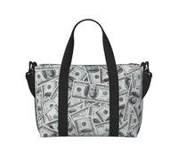 OAZCVBNN Funny Dollar Money Print - Bolsa de viaje unisex versátil de mano, ligera, para fin de semana, camping, al aire libre, aventura