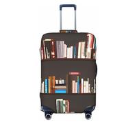 OAZCVBNN Library Library - Maleta lavable universal elástica para equipaje, accesorio de viaje, Black, S, Equipaje de mano