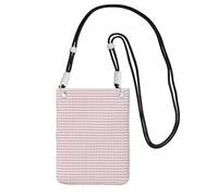 OAZCVBNN Little Ballerina Dancing Girl - Bolso cruzado para teléfono con estampado de bailarina para mujeres y hombres, ligera, impermeable, a la moda, Black, Talla única