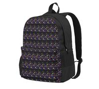 OAZCVBNN Mochila de gran capacidad para adultos, diseño de fantasma, bruja, arcoíris, para Halloween, senderismo, al aire libre, viajes, uso diario
