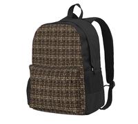 OAZCVBNN Mochila de tela de barro africano con estampado tribal de gran capacidad para adultos, ligera, para senderismo, al aire libre, viajes, uso diario