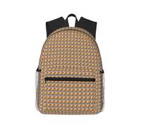 OAZCVBNN Mochila informal ligera y resistente al agua con estampado de gecko de leopardo y arena, para viajes, senderismo, escapadas de fin de semana