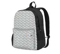 OAZCVBNN Mochila para adultos con estampado de estrella de mar y faro de gran capacidad, ligera para senderismo, al aire libre, viajes, uso diario
