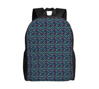 OAZCVBNN Mochila unisex con estampado de escamas de dragón mágico en 3D, para viajes, uso diario, gran capacidad