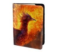 OAZCVBNN Phoenix Print - Funda tipo cartera para pasaporte para hombre y mujer, para viajes de negocios y ocio