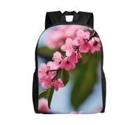 OAZCVBNN Pink Cherry Blossoms 1 Print - Mochila unisex para viajes al aire libre, mochila elegante para viajes diarios, gran capacidad