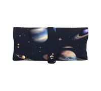 OAZCVBNN Planet Stars And Milky Way - Bolsa de gafas de sol suave con estampado de galaxia, funda universal para gafas de sol para mujer