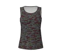 OAZCVBNN RRX44Z-500-fe5fbc067bebdc7e9d61b99b4d985 - Camiseta sin mangas para mujer con estampado de entrenamiento, atlética, sin mangas, transpirable, para verano, para yoga, para uso diario, Negro