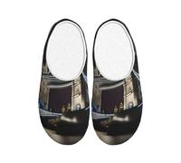 OAZCVBNN Tower Bridge in London - Pantuflas lavables para mujeres y hombres, versátiles y elegantes, no hacen bolitas