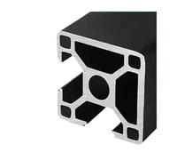 OB-3030N2-b Perfil De Aluminio Negro, Extrusión Carril Lineal, Ranura En T, Máquina CNC, Piezas Impresora 3D, Marco DIY, 1 Ud(100mm)