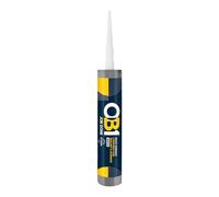 OB1 Sellador y adhesivo de construcción multisuperficie, excelente resistencia química, resistente al agua, resistente a la intemperie, color: blanco