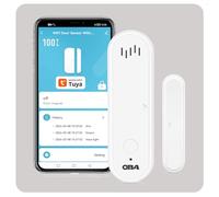 OBA - DRW22 Tuya Smart: Alarma WiFi Completa, sensores Puerta/Ventana, Sirena, aplicación Alexa Google Home
