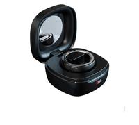 OBA Ring-R10 3.0 Generación, lector NFC, pasos de anillo inteligente, distancia, calorías, cardio, calidad del sueño, oxígeno en sangre, cubierta de cerámica APP, IP68, negro, Taglia - M Diametro 17.8