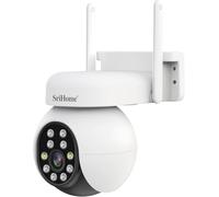 OBA SriHome SH052 - Cámara de vigilancia PTZ 5 MP HD, visión Nocturna a Color, detección Humana, Audio bidireccional, IP65, Wi-Fi, Uso Exterior