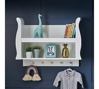 Obaby Stamford - Estantería de trineo (2 unidades), color blanco