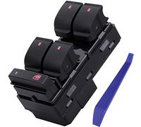 Obaee Botón del interruptor de control del elevalunas eléctrico delantero izquierdo del lado del conductor compatible con GMC Acadia 2007-2016 Reemplazar OEM 20945224 901-990