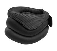 Obahdirry 1 almohada de cuello transpirable para el cuello, esponja fija, protector de cuello, accesorios de almohada para el cuello (gris)