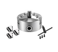 Obahdirry 1 juego K11 3 mandíbulas manual autocentrante reversible portabrocas de torno autocentrante para moler fresadora máquina de perforación