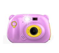 Obahdirry Cámara digital WiFi para niños con pantalla IPS de 2 pulgadas, mini videocámara recargable y a prueba de golpes para niños y niñas