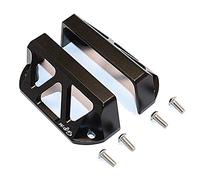 Obahdirry Guardia de protección Servo Dirección en Aluminio 2P 7037 para Rc Short Truck Car Traxxas1/16 E- VXL Slash 4WD Summit VXL, Negro