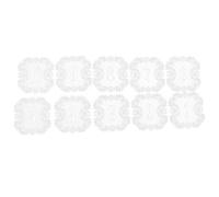 Obahdirry Juego de 10 tarjetas de mesa de boda con números de mesa huecos, números de tarjeta de corte vintage, decoración de boda, eventos, suministros de fiesta del 1 al 10