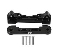 Obahdirry Juego de 2 soportes de suspensión delantera inferior para 1/8 KRATON / / TALION/SENTON RC Rc piezas de automóvil de aleación de aluminio, color negro
