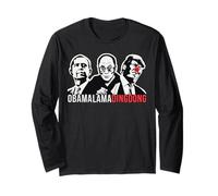 Obama Lama Ding Dong - Camiseta Divertida política Manga Larga