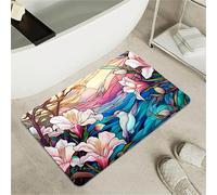 OBASDFD Alfombra De Baño Tierra Diatomeas, Antideslizante, Absorbente Y Secado Rápido(#21,17x27.5Inch (43 * 70cm))