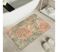 OBASDFD Alfombra De Baño Tierra Diatomeas, Antideslizante, Absorbente Y Secado Rápido(#45,17x27.5Inch (43 * 70cm))